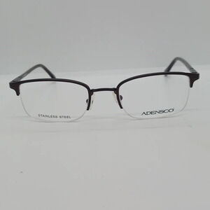 NWT MEN'S ADENSCO EYEGLASS FRAMES 103 BROWN